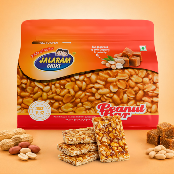 Jaggery Peanut Chiki Bar - 450 Gram