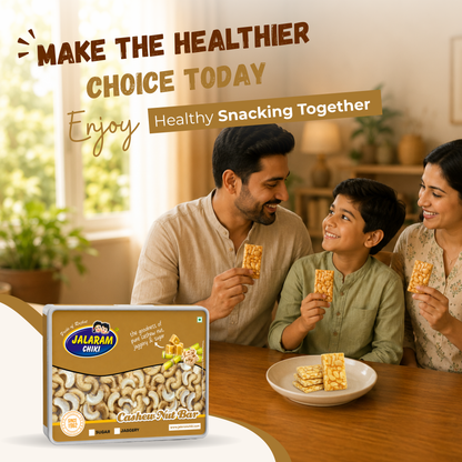 Jaggery Cashewnut Chiki Bar - 450 Gram