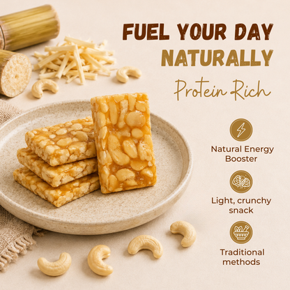 Sugar Cashewnut Chiki Bar - 450 Gram