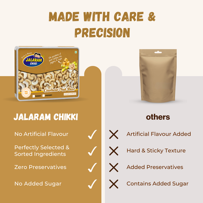 Sugar Cashewnut Chiki Bar - 450 Gram