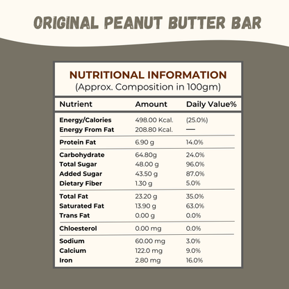 Jaggery Peanut Butter Chiki Bar - 450 Gram