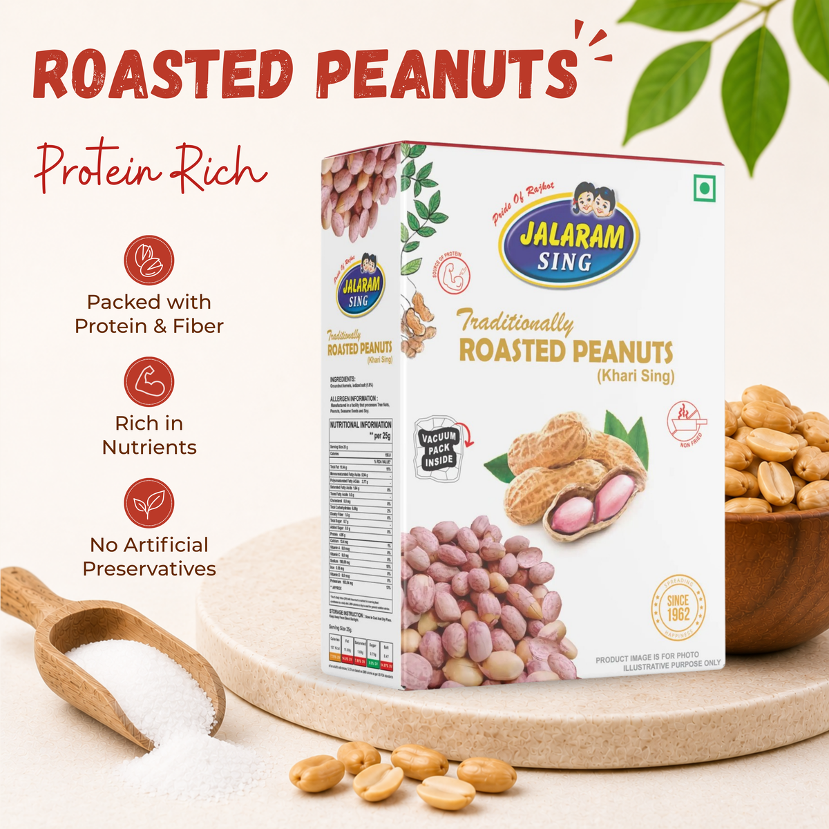 ROASTED PEANUTS