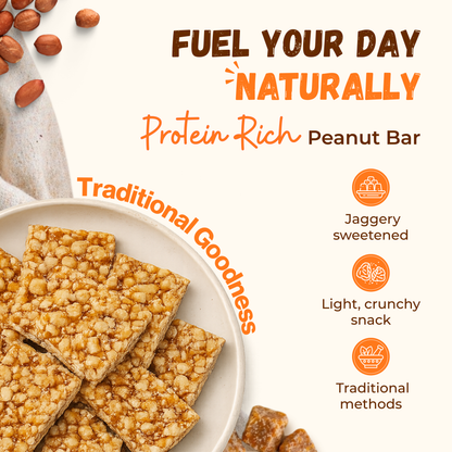 Jaggery Peanut Chiki Bar - 450 Gram