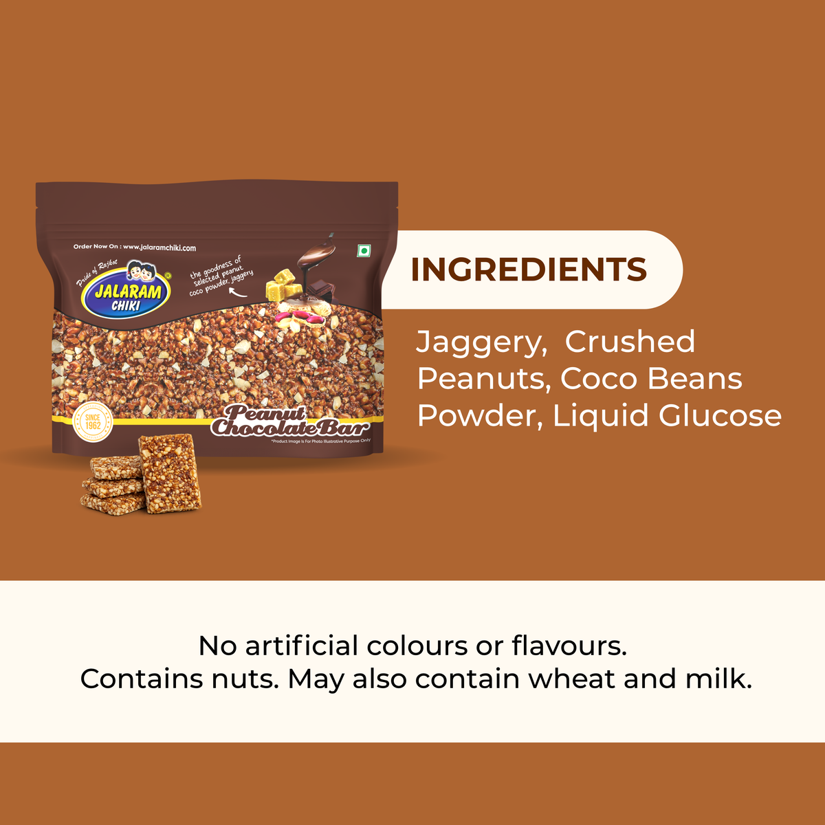 Jaggery Chocolate Chiki Bar - 450 Gram