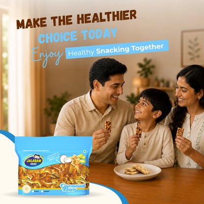 Sugar Coconut Chiki Bar - 450 Gram