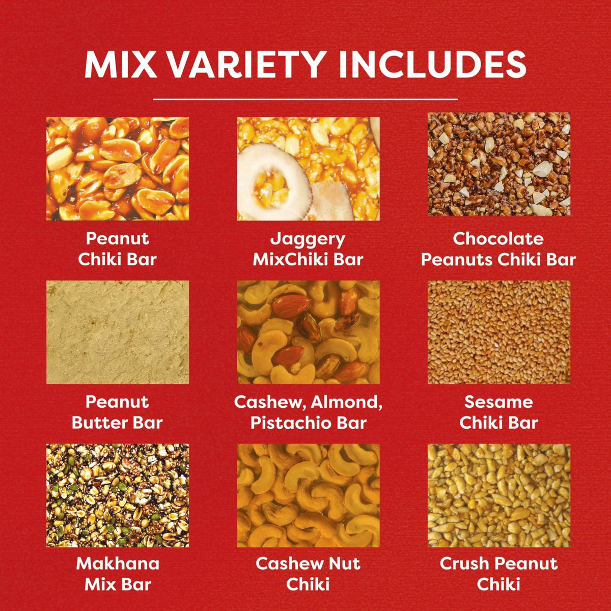 Only Jaggery Mix (9 Varieties) - 900gm