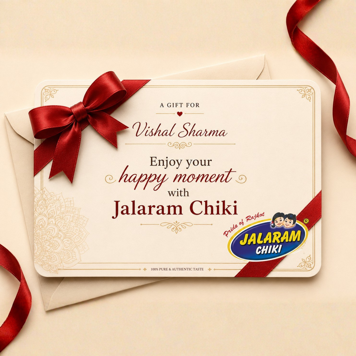Personalised Greeting Card