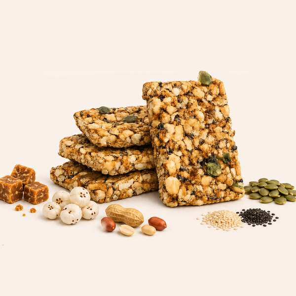 Jaggery Makhana Chiki Bar