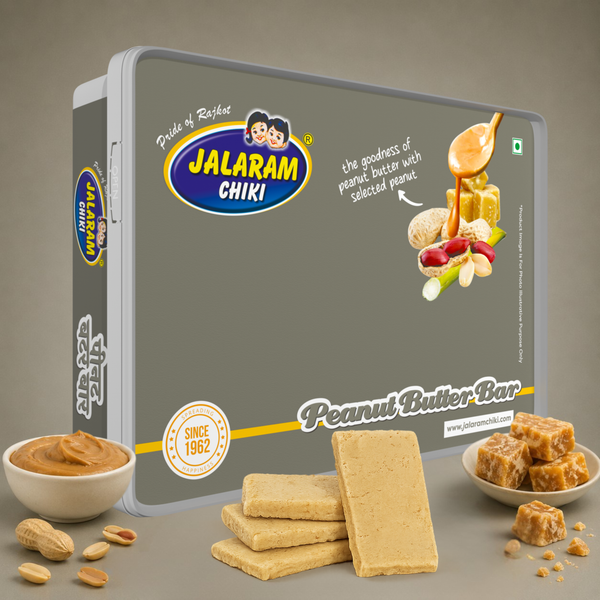 Jaggery Peanut Butter Chiki Bar - 450 Gram