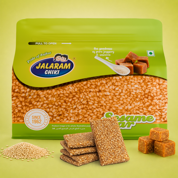 Jaggery Sesame Chiki Bar - 450 Gram