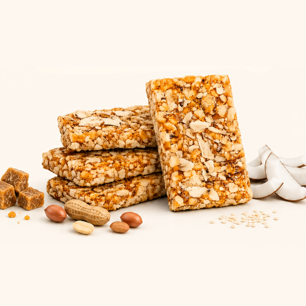 Jaggery Coconut Peanut Sesame Chiki Bar